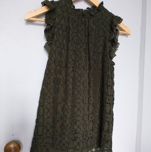 Anthropologie Maeve Lace Top